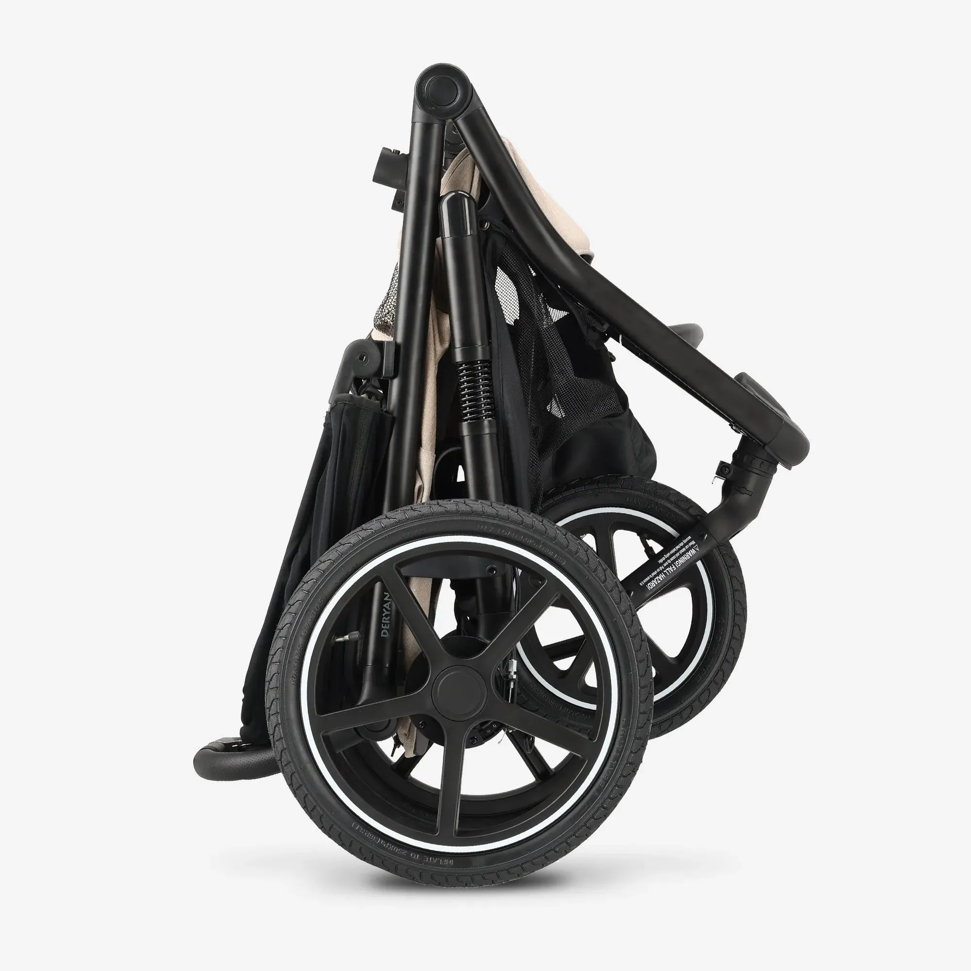 Bolt Hard Running Pram Creme - Image 13
