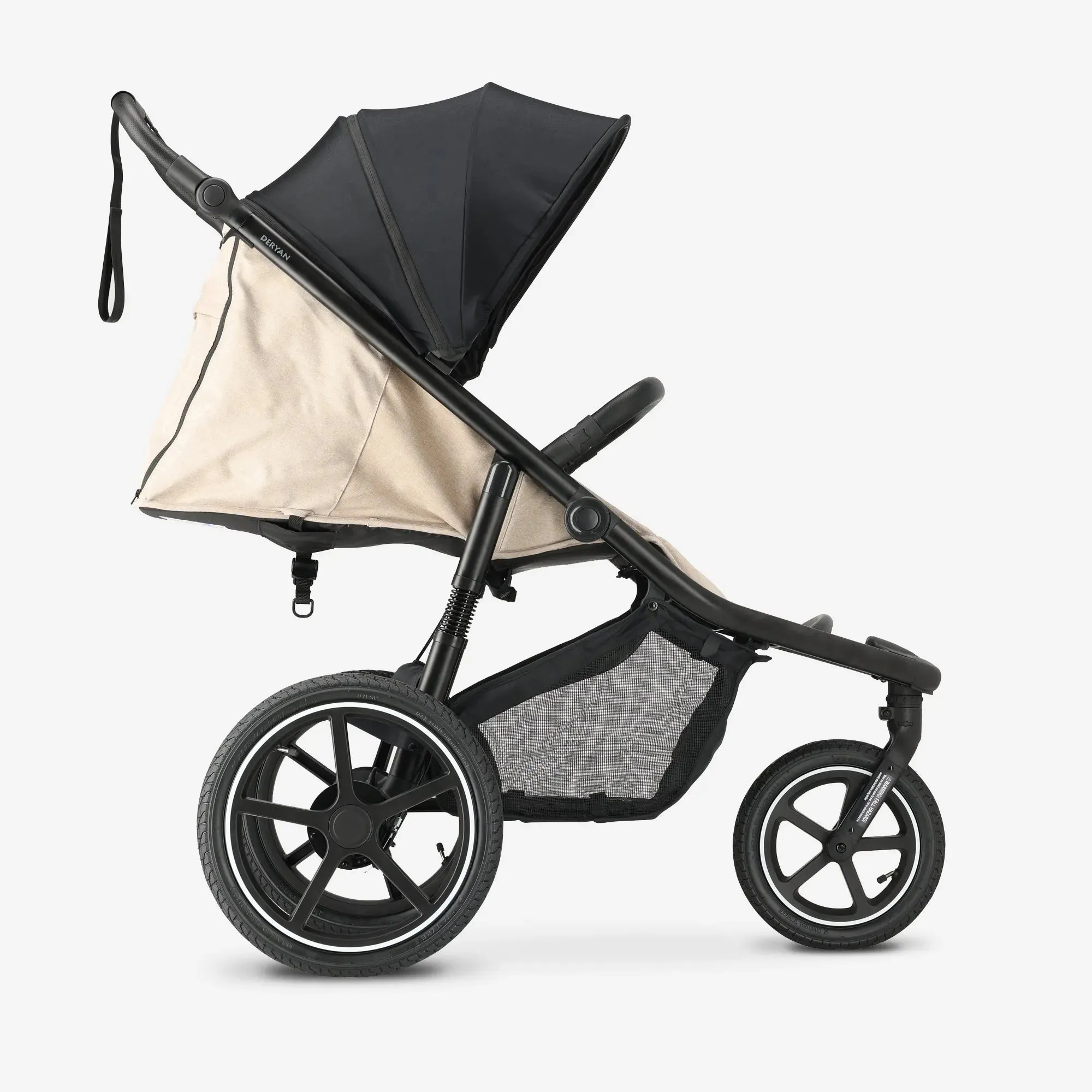Bolt Hard Running Pram Creme - Image 6