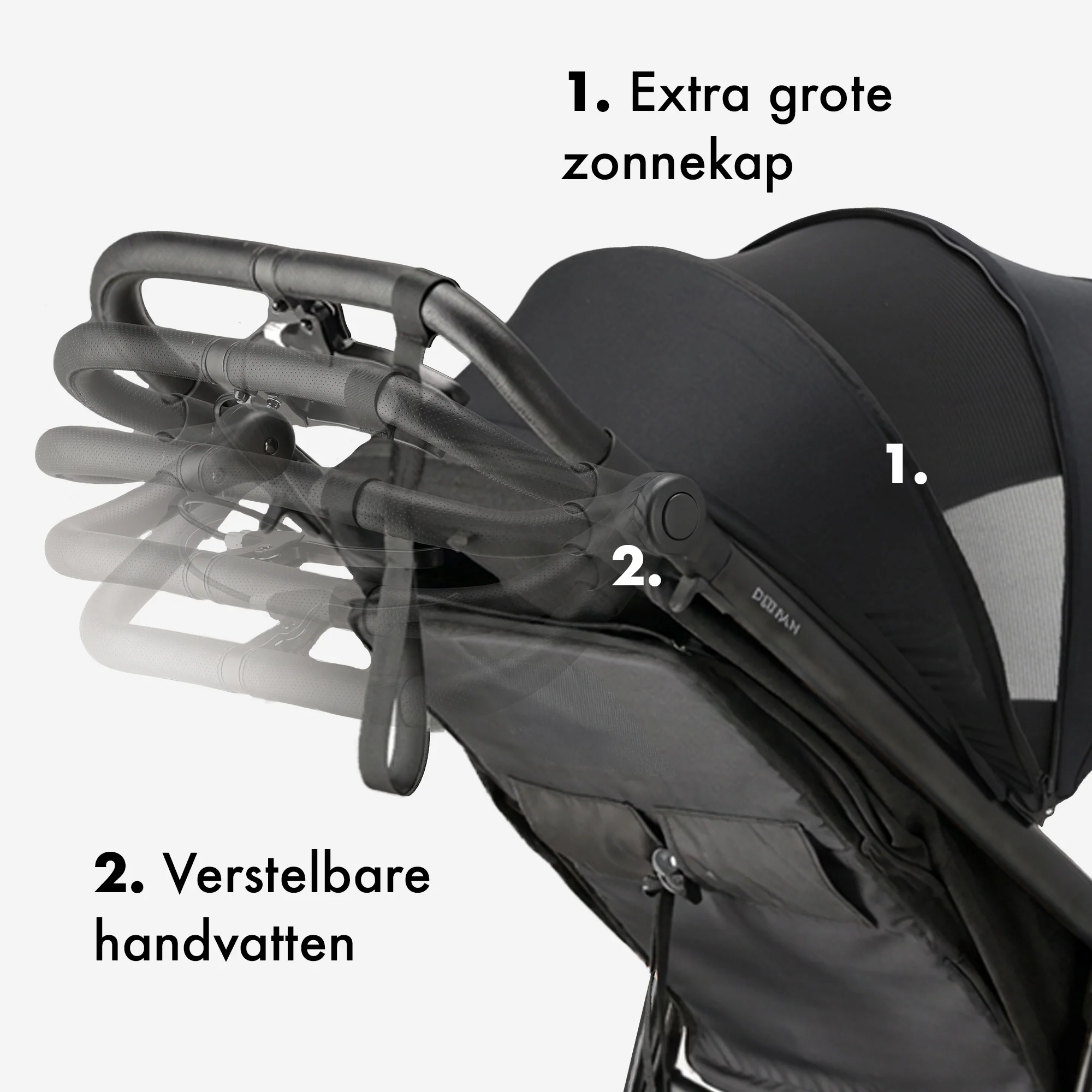 Bolt Hard Running Pram czarny - Image 6