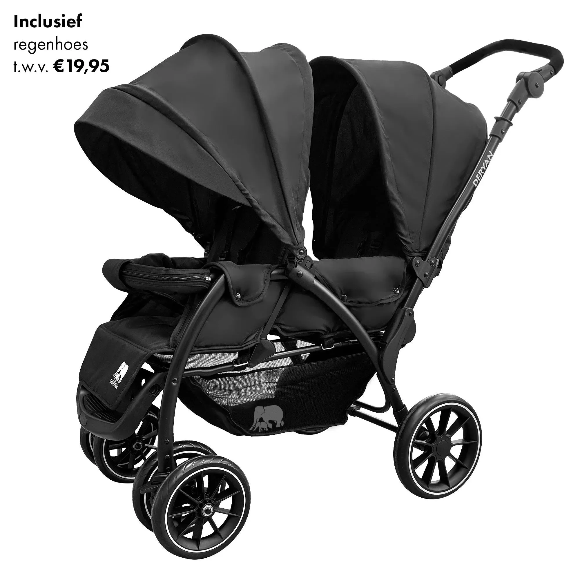 Elena duo buggy czarny - Image 3