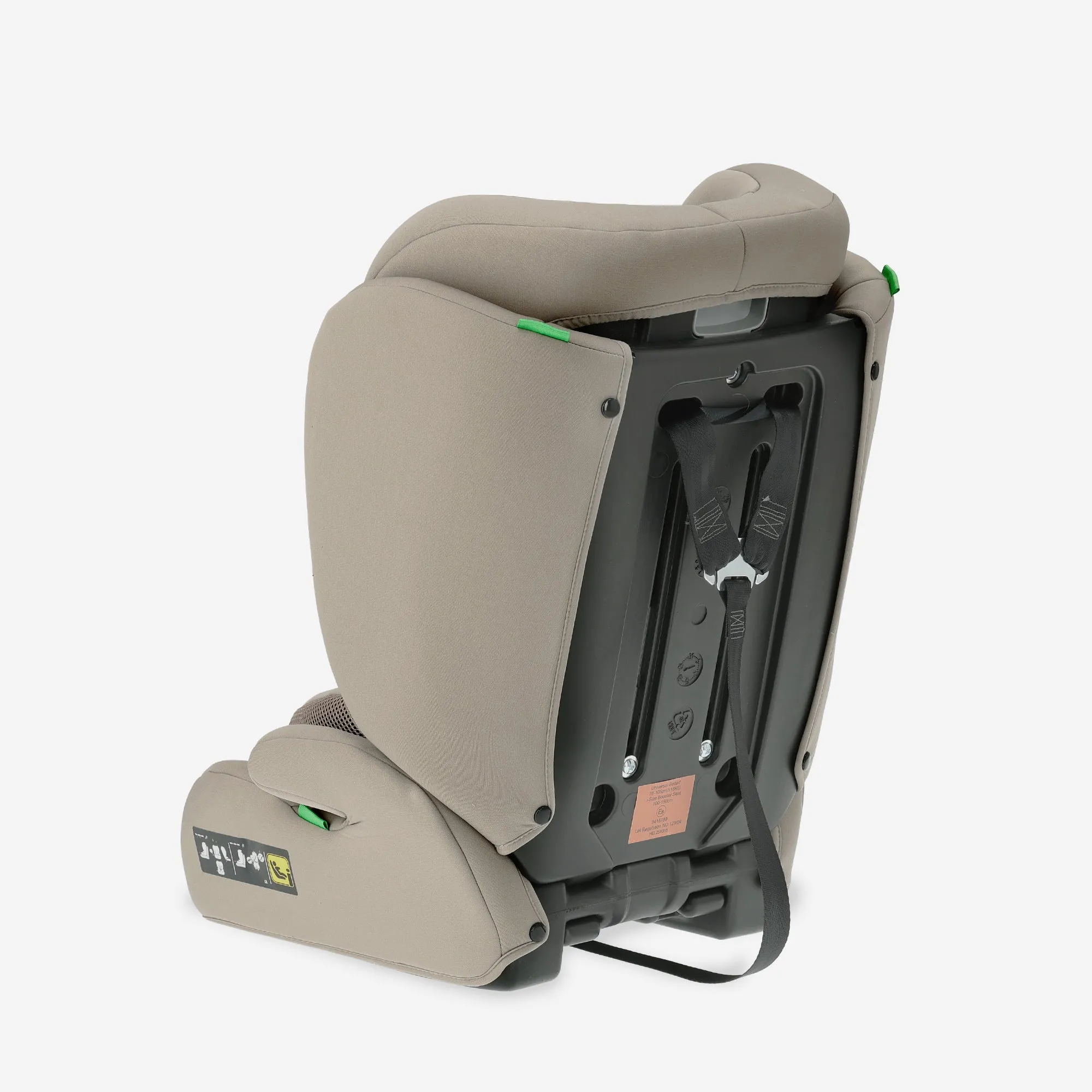 Fotelik samochodowy Carter Basic i-Size 76–150 cm – 9–36 kg – Truffle Sand - Image 13