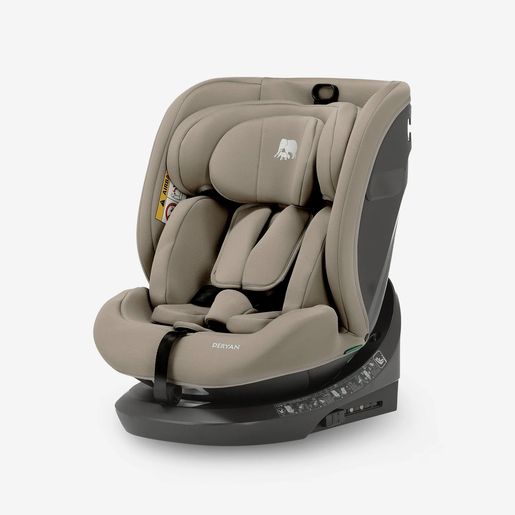 Fotelik samochodowy Cassie Luxe i-Size/i-SIX 360° 40–150 cm – 0–36 kg – Truffle Sand - Image 4