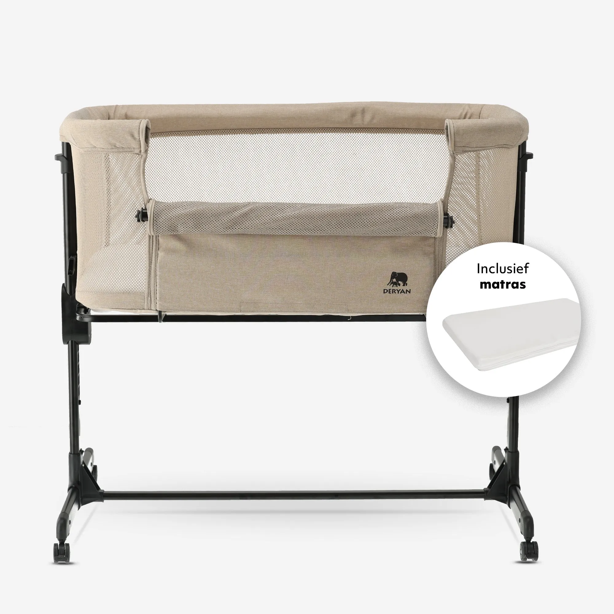 Co-Sleeper Snoozy Cradle - Sand Melange - Image 6