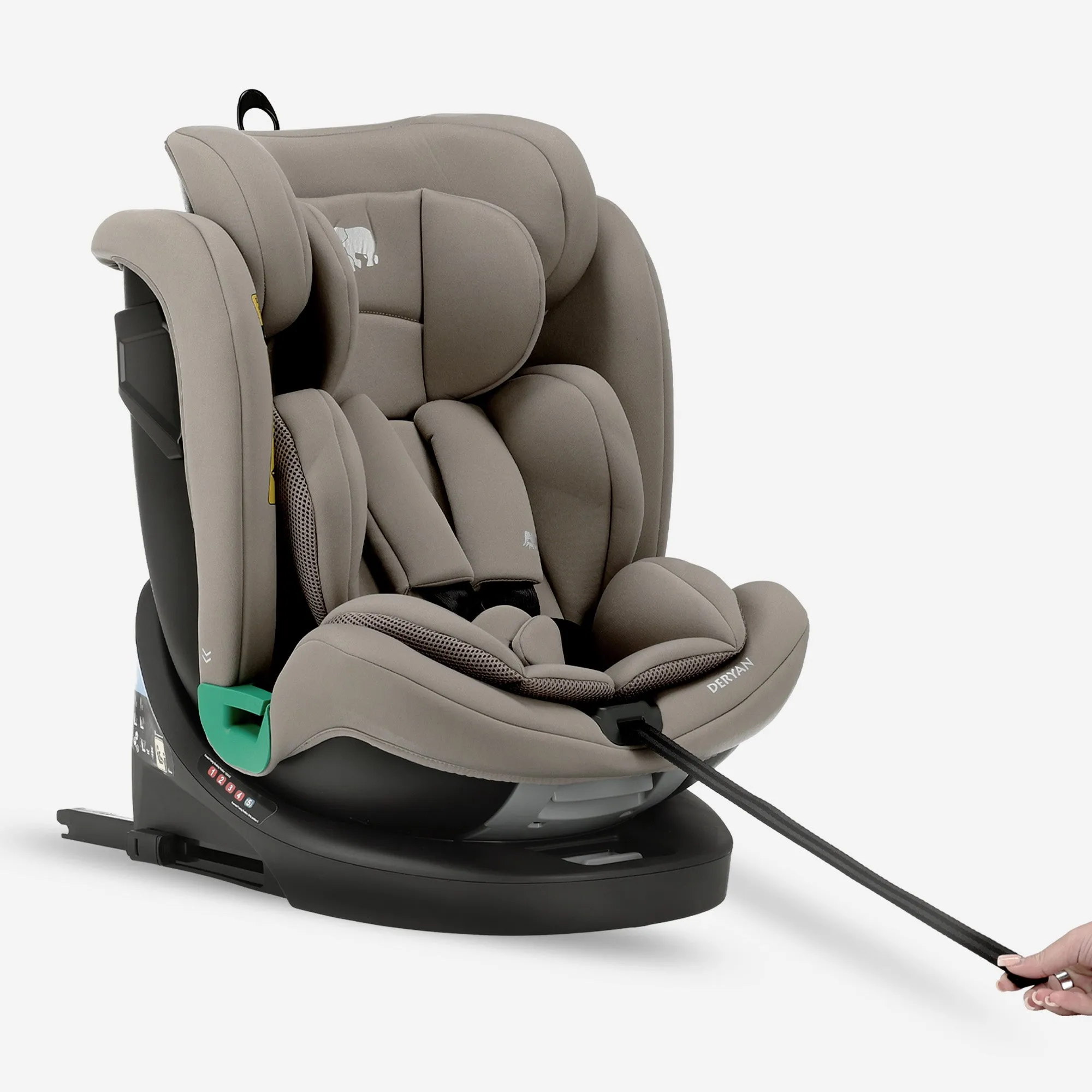 Fotelik samochodowy Colin Luxe i-Size/i-SIX 360° 40–150 cm – 0–36 kg – Truffle Sand - Image 11