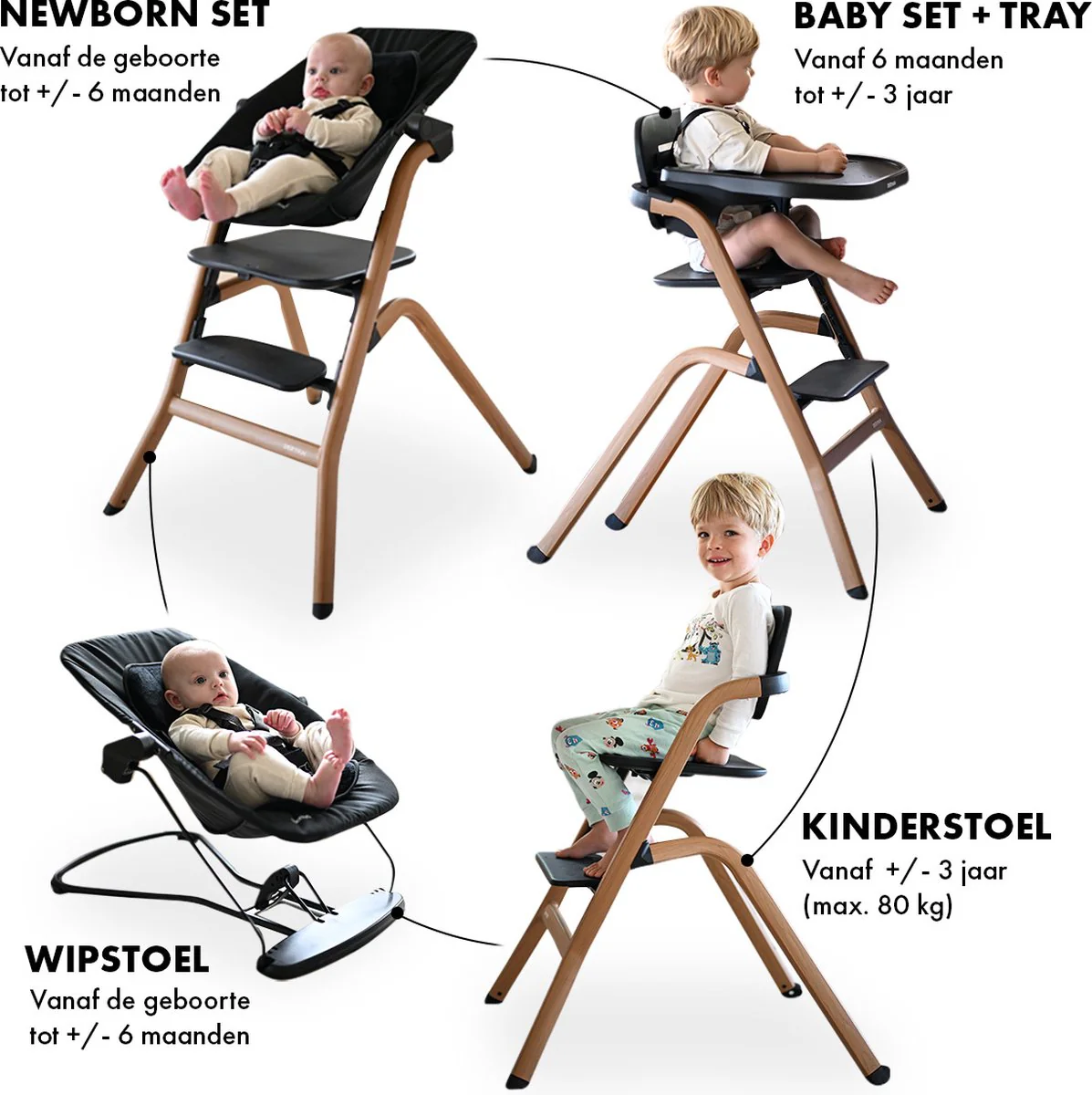 Curve Highchair Set Complete - zawiera krzesełko do karmienia - Image 7