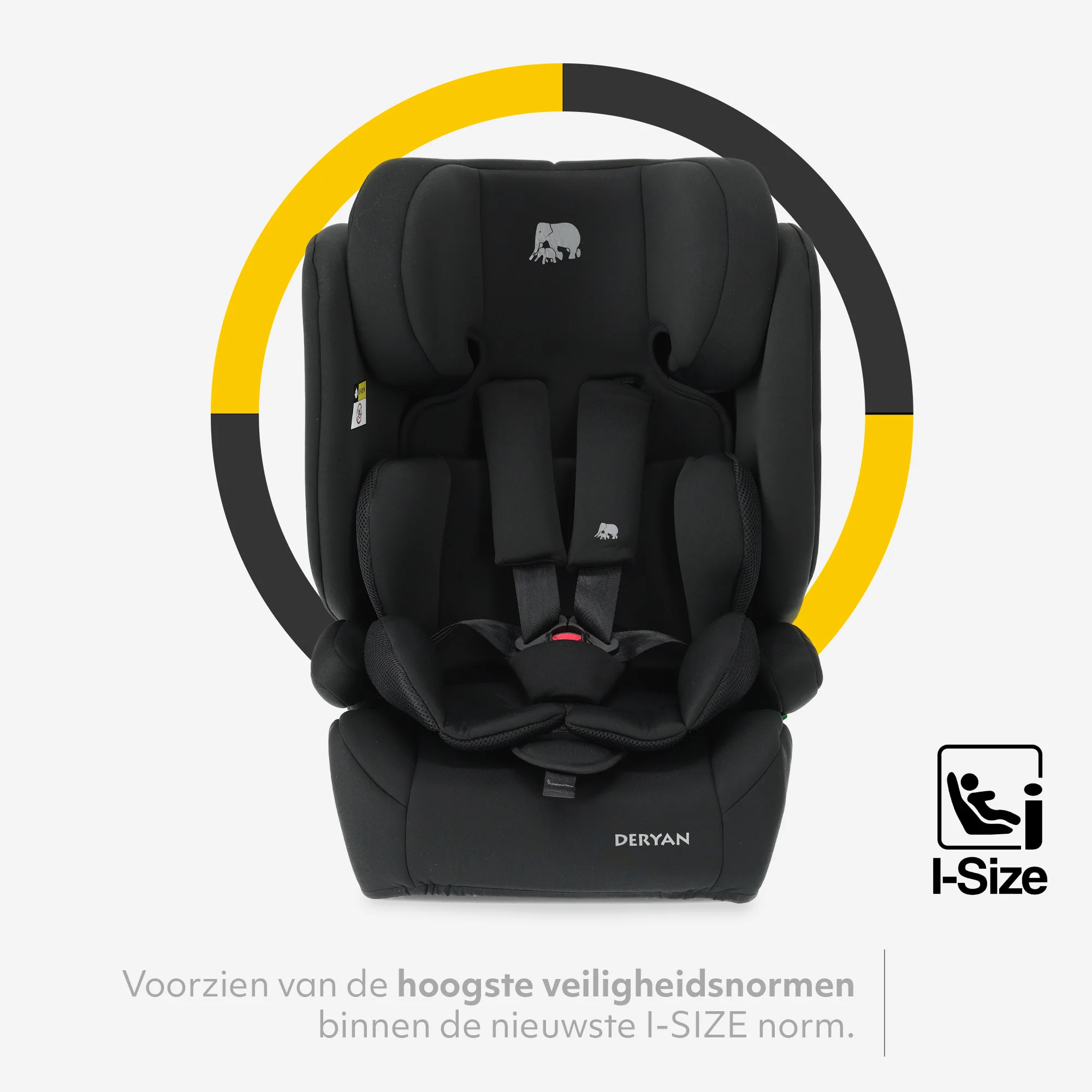 Fotelik samochodowy Carter Basic i-Size 76-150 cm - 9-36 kg - Image 3