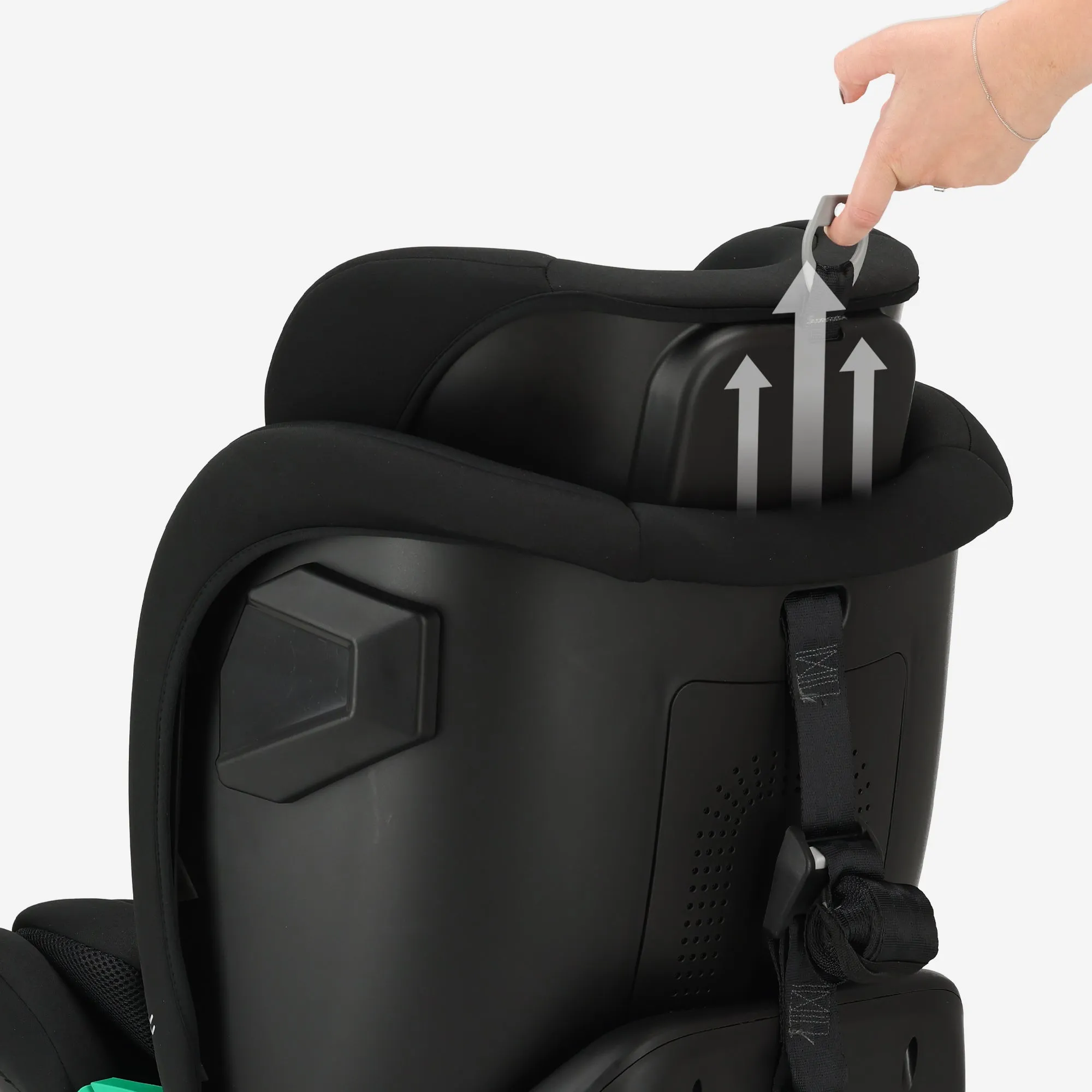 Fotelik samochodowy Colin Luxe I-size – Grupa 0-1-2-3 – Isofix – Obrotowy o 360° – Czarny - Image 7