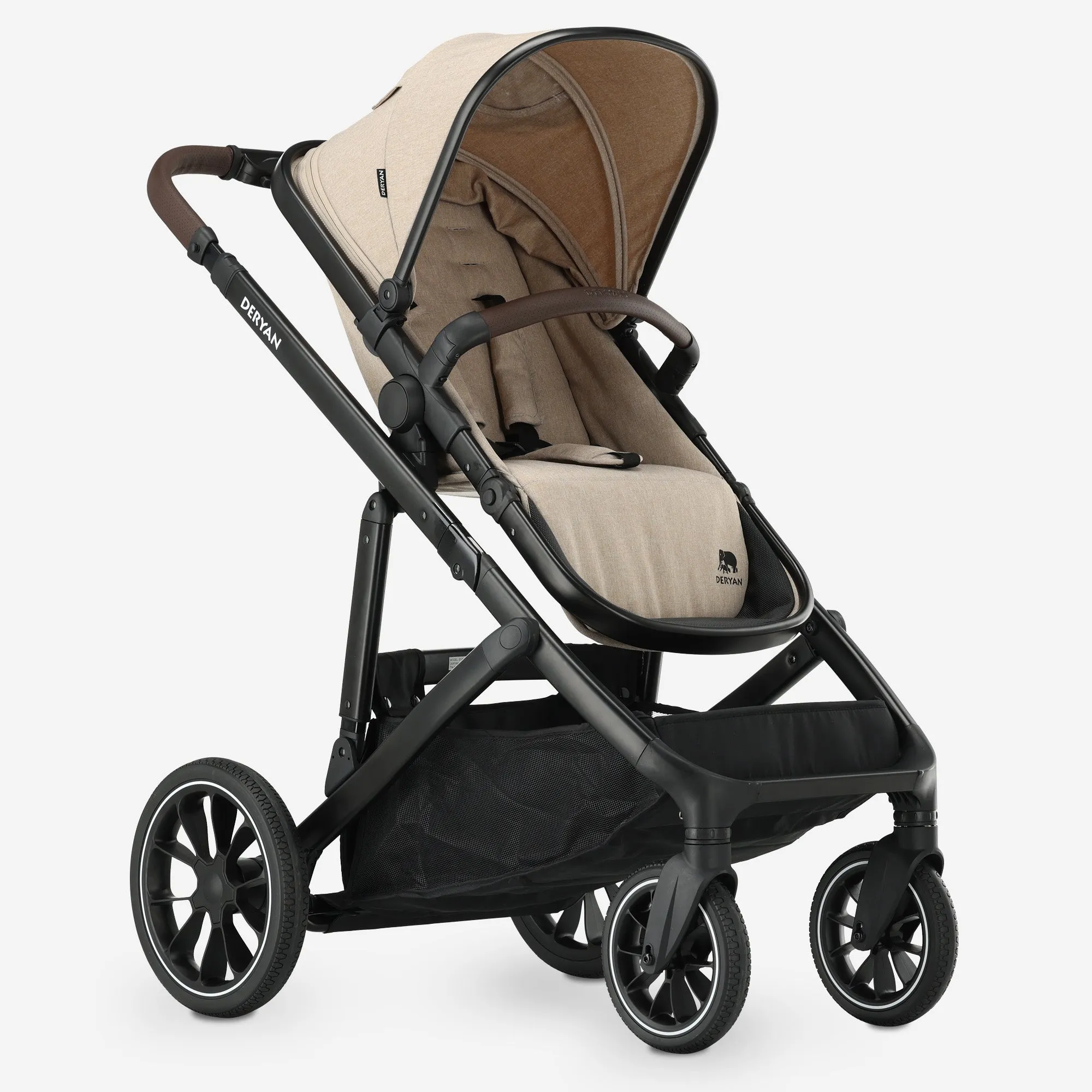 Wózek dziecięcy Evy² Duo 2 w 1 w kolorze nougat - Image 8