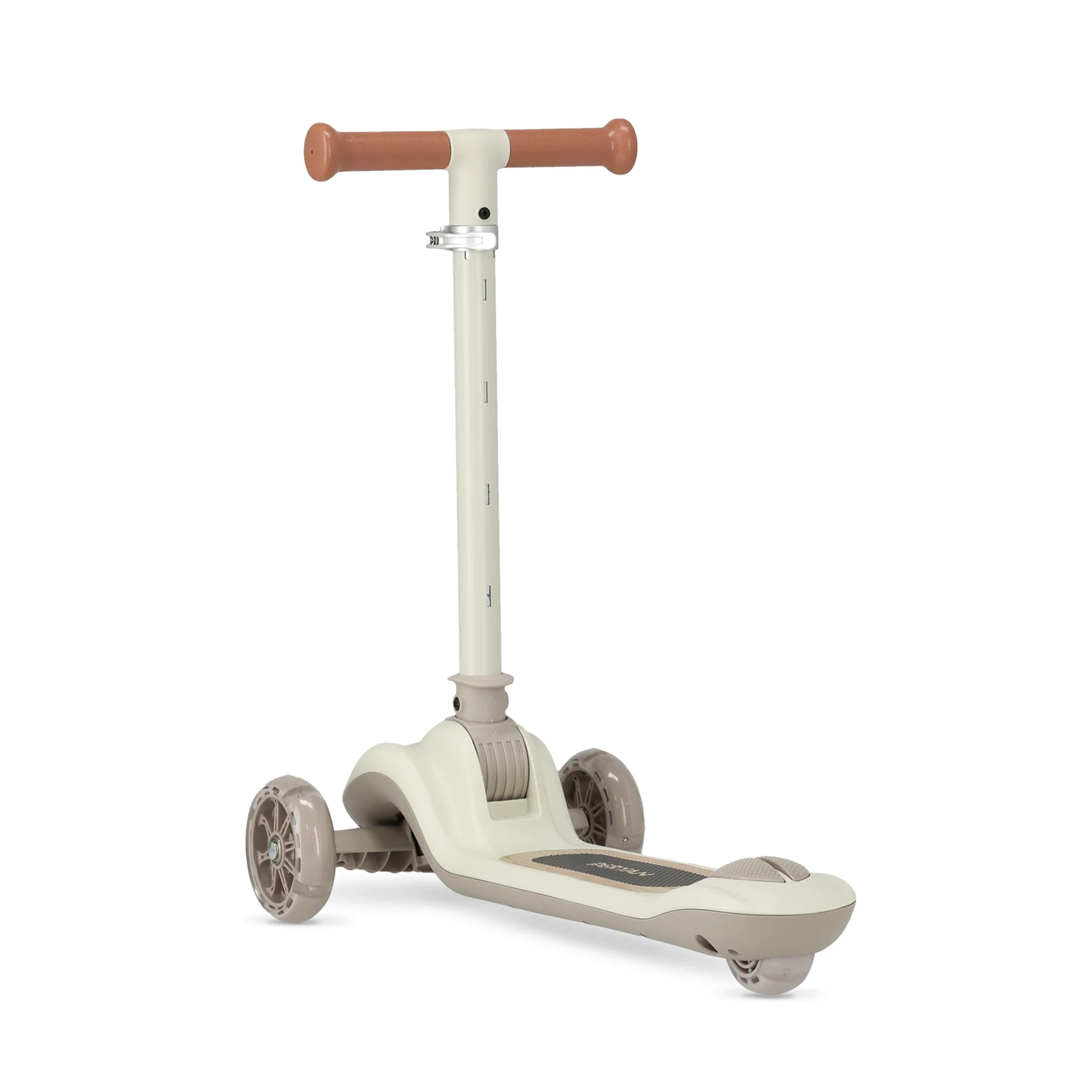 Hulajnoga Harvey Kids 3 koła - grupa wiekowa 3+ - maks. 50 kg - światła LED w kołach - regulowana wysokość 65-70-75-80 cm - szary - Image 7