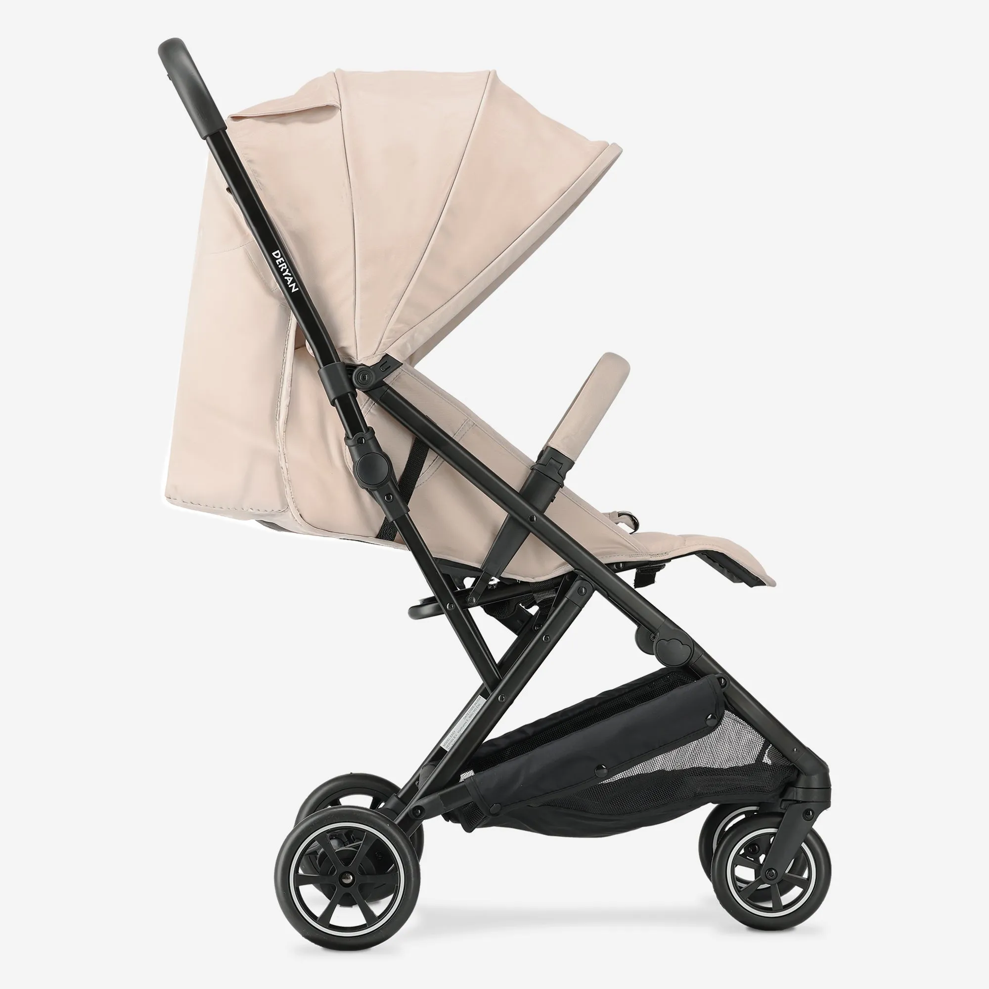 Lekki wózek dziecięcy Luxe Easy - Taupe - Image 4