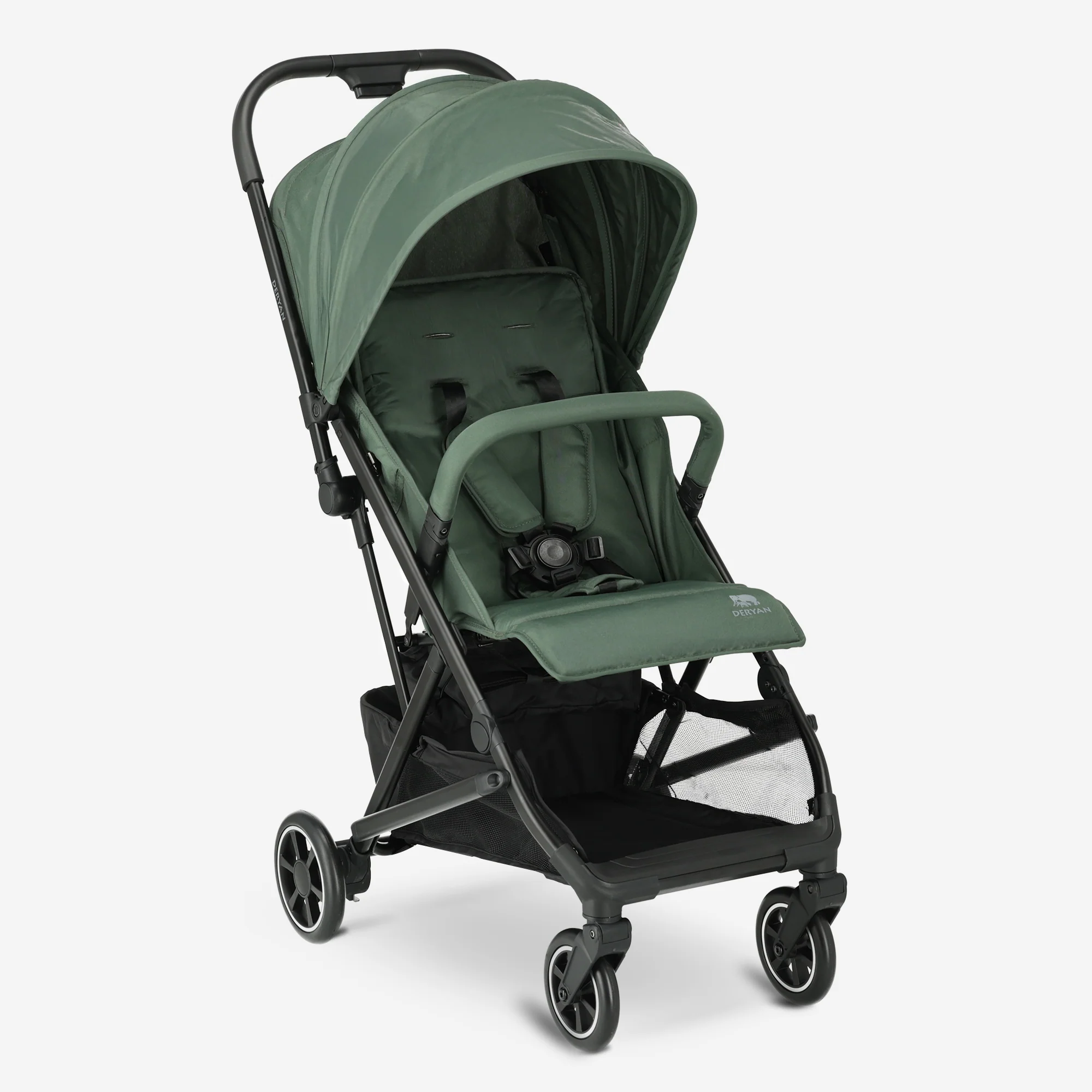 Luksusowy, lekki wózek Easy² – zielony - Image 3