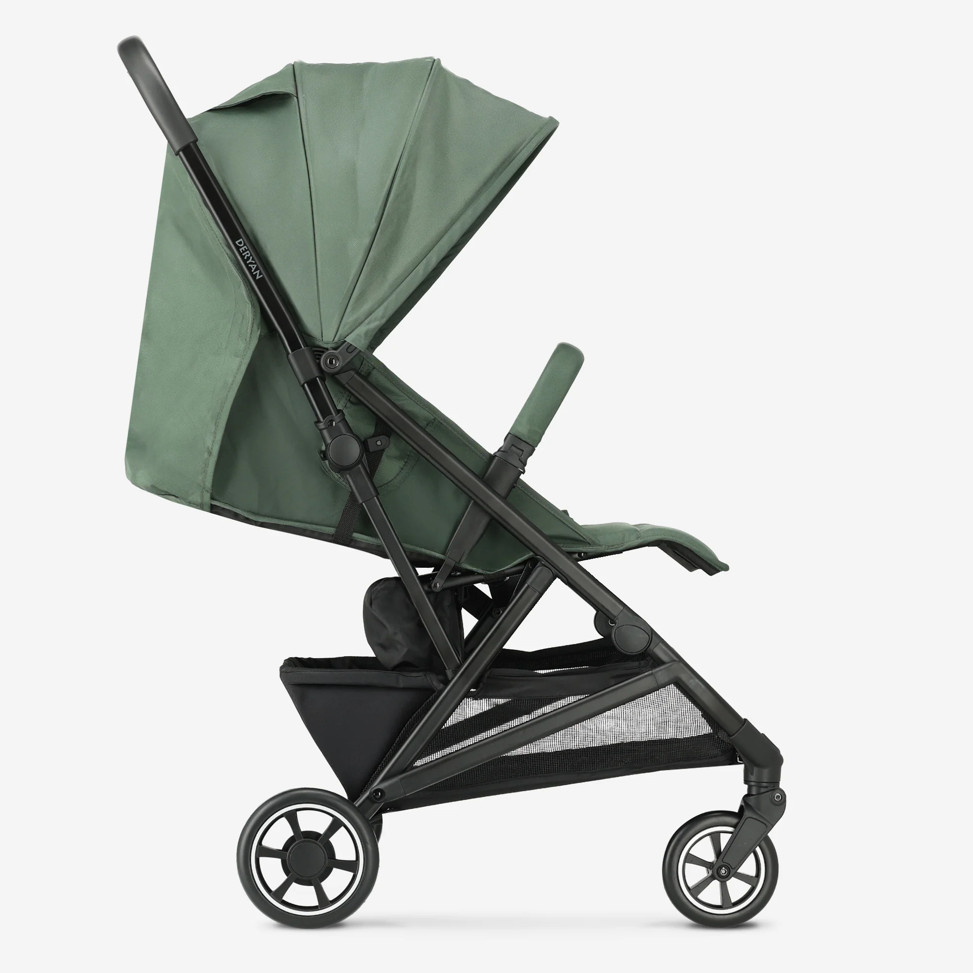 Luksusowy, lekki wózek Easy² – zielony - Image 7