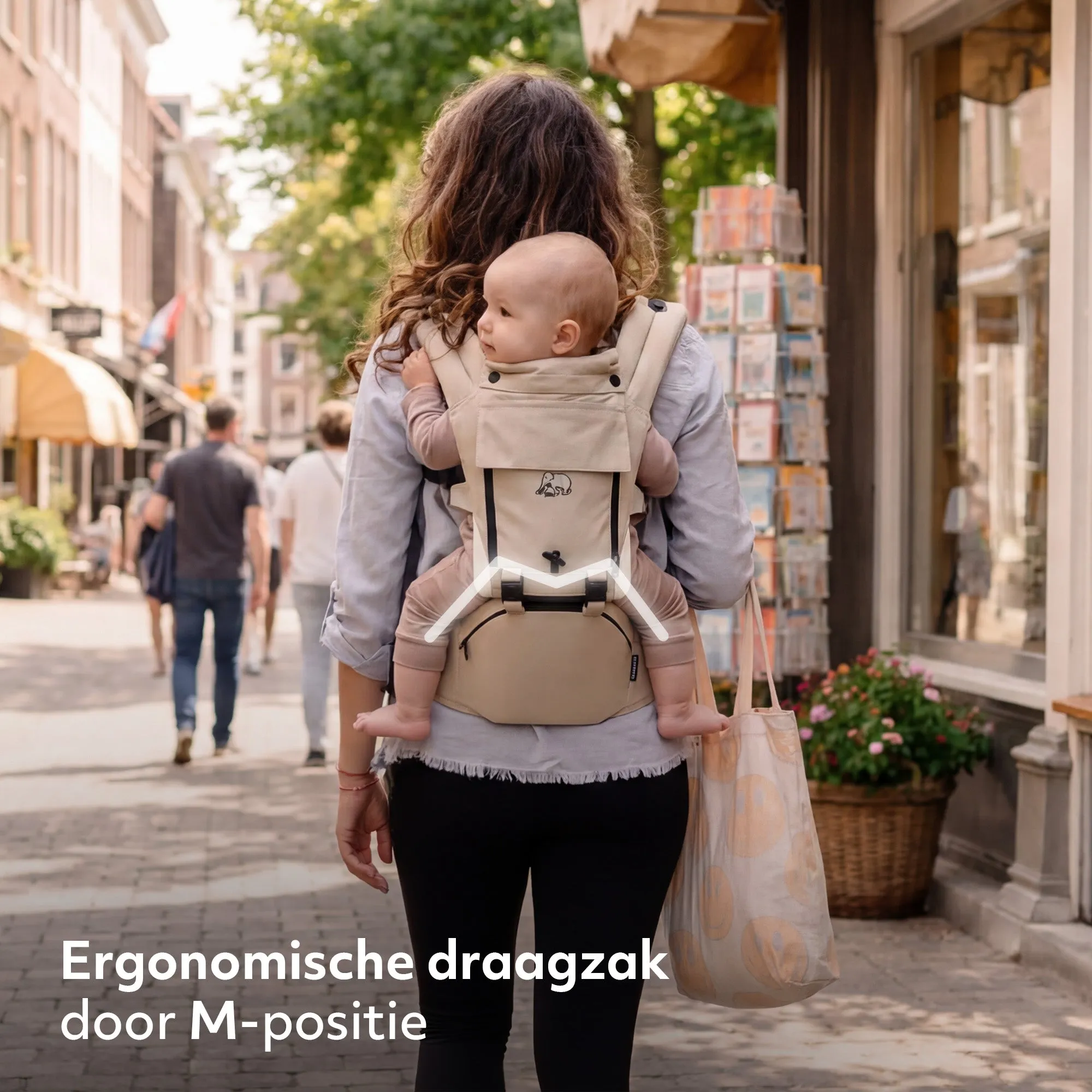Nosidełko Pack Baby Carrier Sand - Image 7