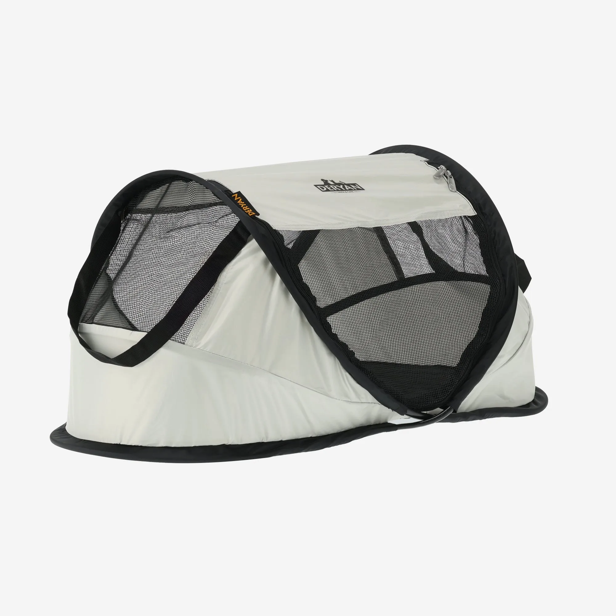 Deryan Dogs & Cats - Luxury Pop-Up Pet Travel-Cot - Wybieg dla psa - System Pop-up - Składana ławka - Bardzo gruba siatka - Mały - Image 6