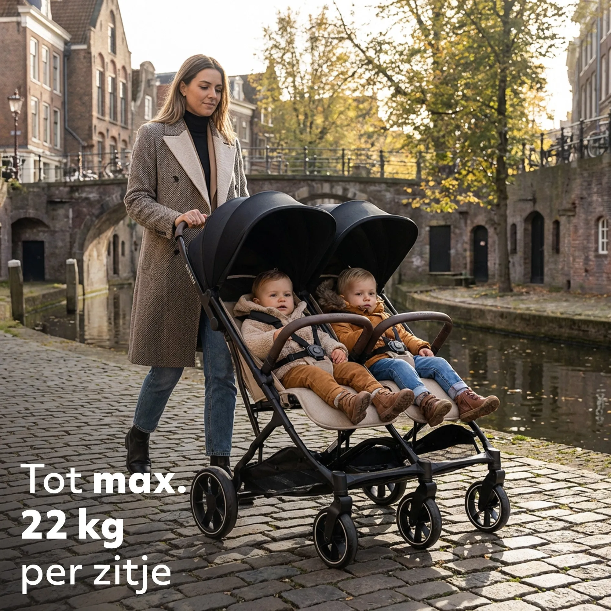 Rolo DuoBuggy X2 XL Nougat - Image 4