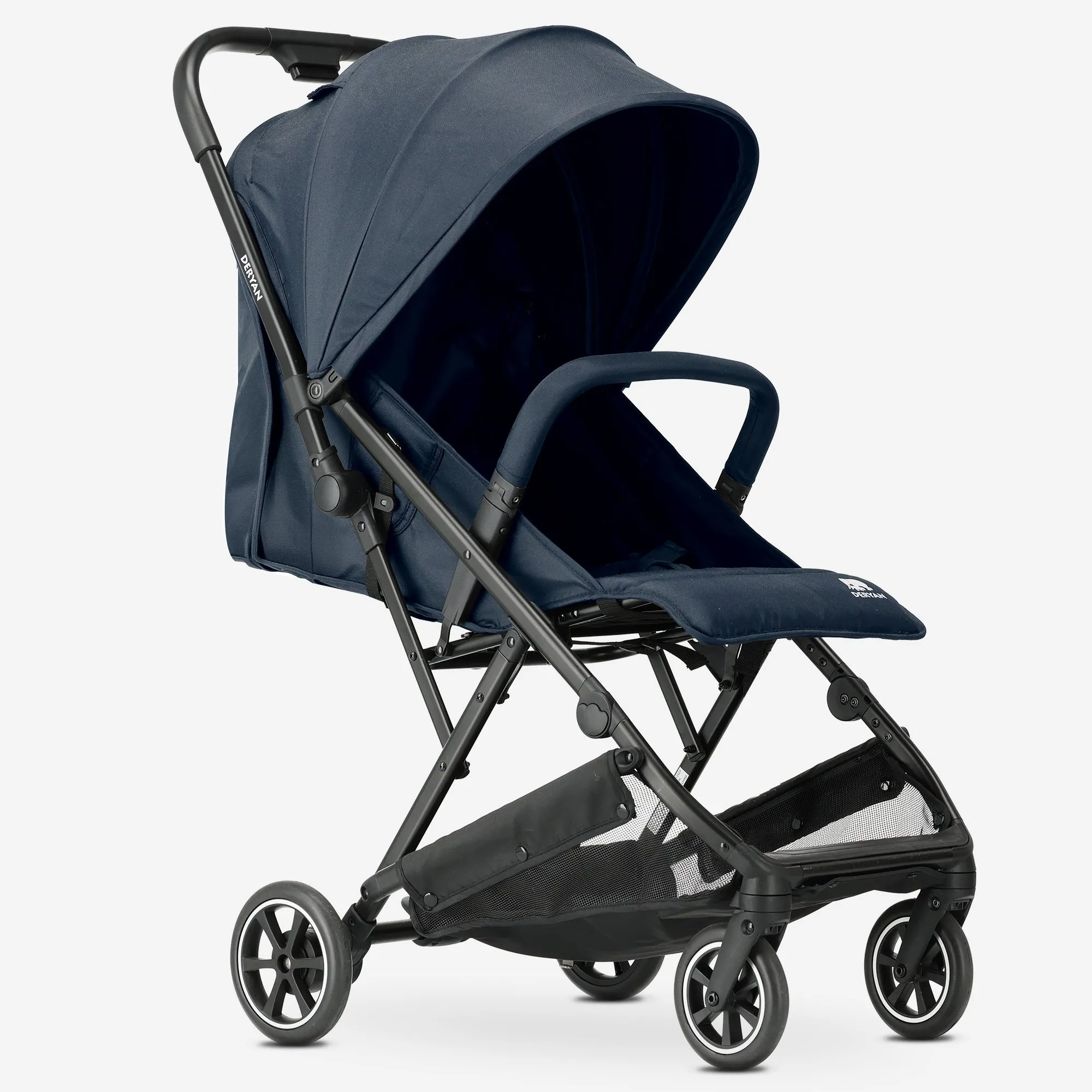 Lekki wózek dziecięcy Luxe Easy - niebieski - Image 3