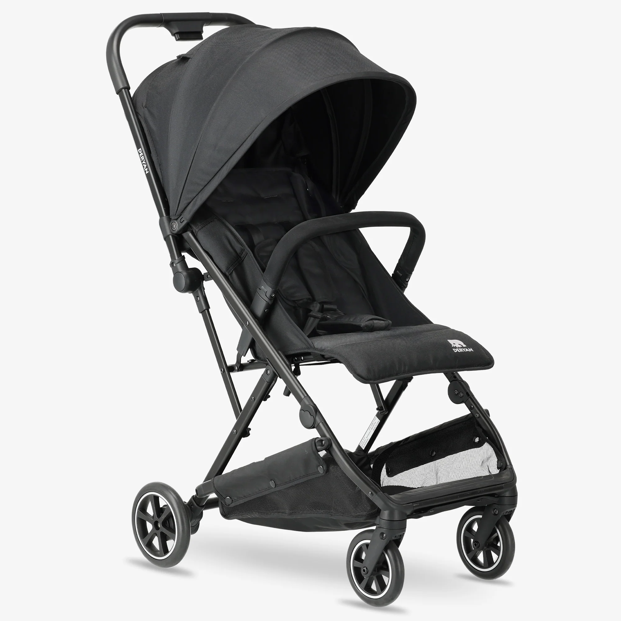 Luksusowy, lekki wózek spacerowy Easy – czarny - Image 10
