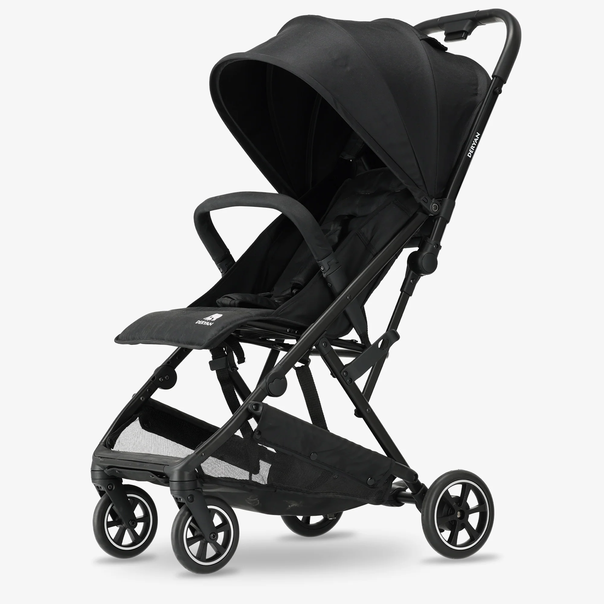 Luksusowy, lekki wózek spacerowy Easy – czarny - Image 11